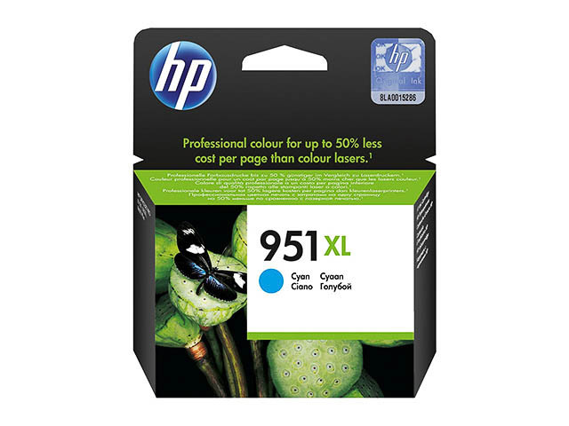 HP (ORIGINAL) - HP 951XL Cyan Cartouche d'encre originale CN046AE