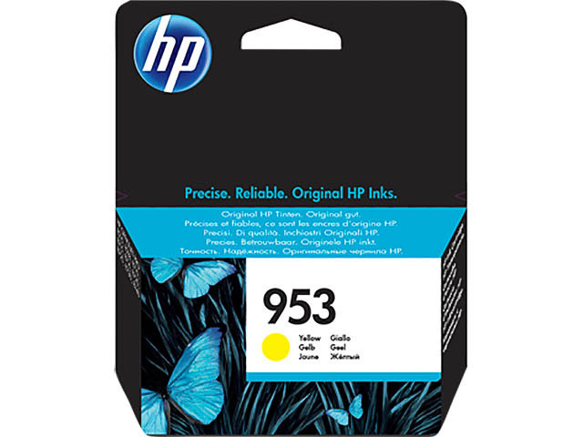 HP (ORIGINAL) - HP 953 Jaune Cartouche d'encre originale F6U14AE