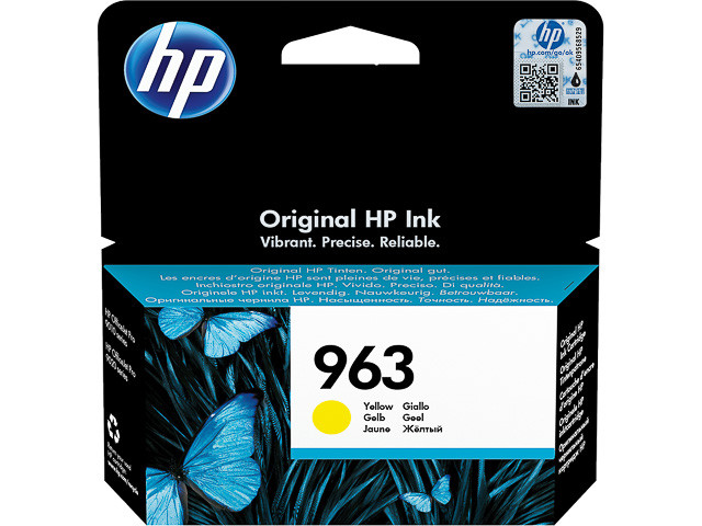 HP (ORIGINAL) - HP 963 Jaune Cartouche d'encre originale 3JA25AE