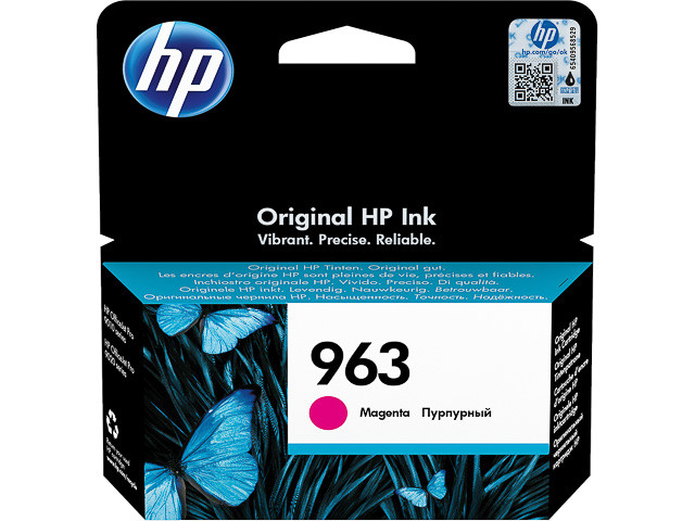 HP (ORIGINAL) - HP 963 Magenta Cartouche d'encre originale 3JA24AE