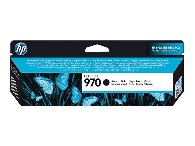 HP (ORIGINAL) - HP 970 Noir Cartouche d'encre originale CN621AE