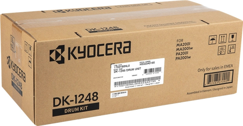 KYOCERA (ORIGINAL) - Kyocera DK1248 Noir Tambour d'image original 1702Y80NL0