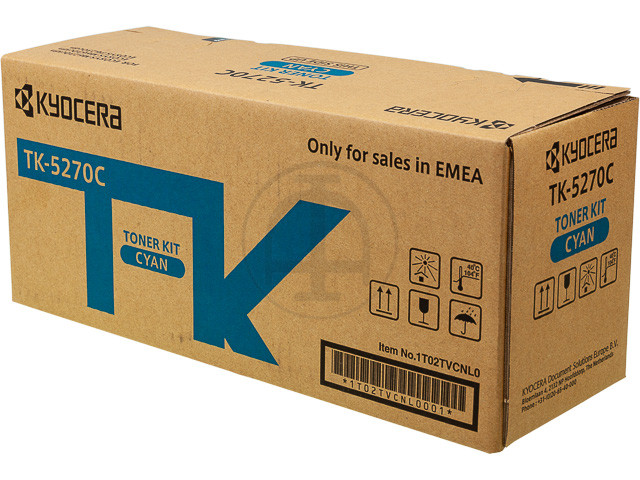 KYOCERA (ORIGINAL) - Kyocera TK5270C Cyan Cartouche de toner originale 1T02TVCNL0