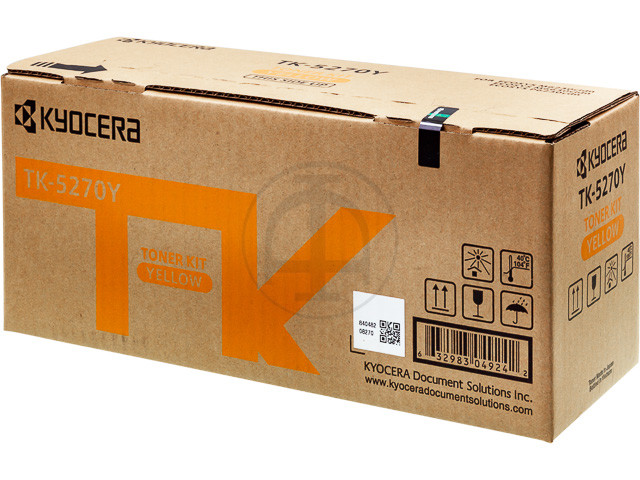 KYOCERA (ORIGINAL) - Kyocera TK5270Y Jaune Cartouche de toner originale 1T02TVANL0