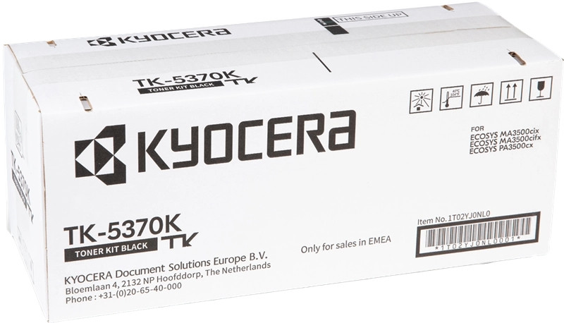 KYOCERA (ORIGINAL) - Kyocera TK5370K Noir Cartouche de toner originale 1T02YJ0NL0