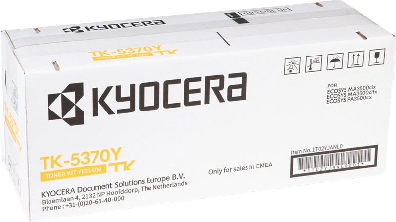 KYOCERA (ORIGINAL) - Kyocera TK5370Y Jaune Cartouche de toner originale 1T02YJANL0