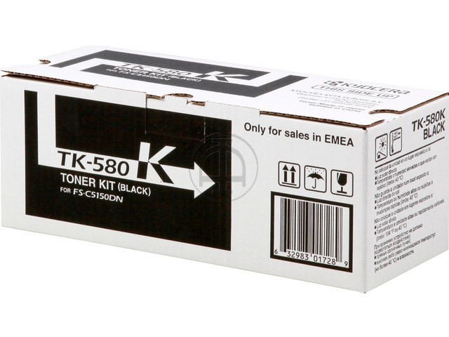 KYOCERA  ORIGINAL - Kyocera TK580K Noir Cartouche de toner originale 1T02KT0NL0
