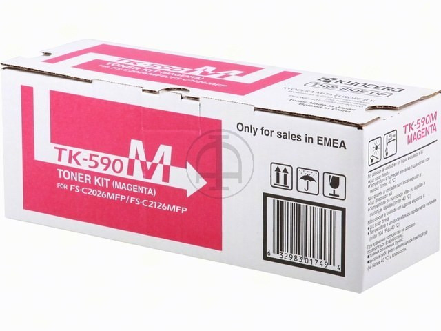 KYOCERA  ORIGINAL - Kyocera TK590M Magenta Cartouche de toner originale 1T02KVBNL0