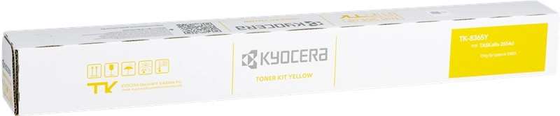 KYOCERA (ORIGINAL) - Kyocera TK8365Y Jaune Toner original 1T02YPANL0