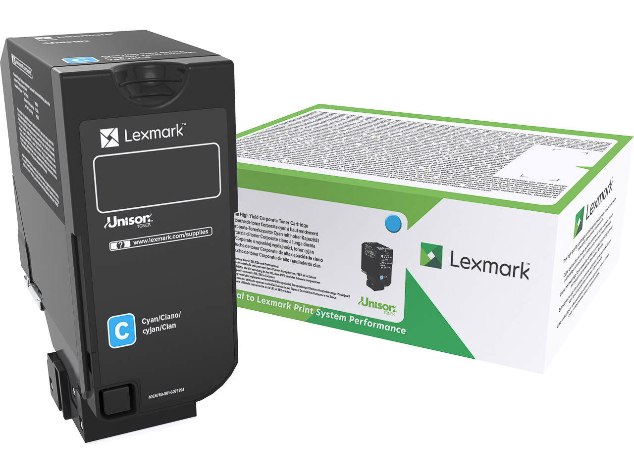 LEXMARK (ORIGINAL) - Lexmark Cyan 71C20C0 Cartouche de toner originale