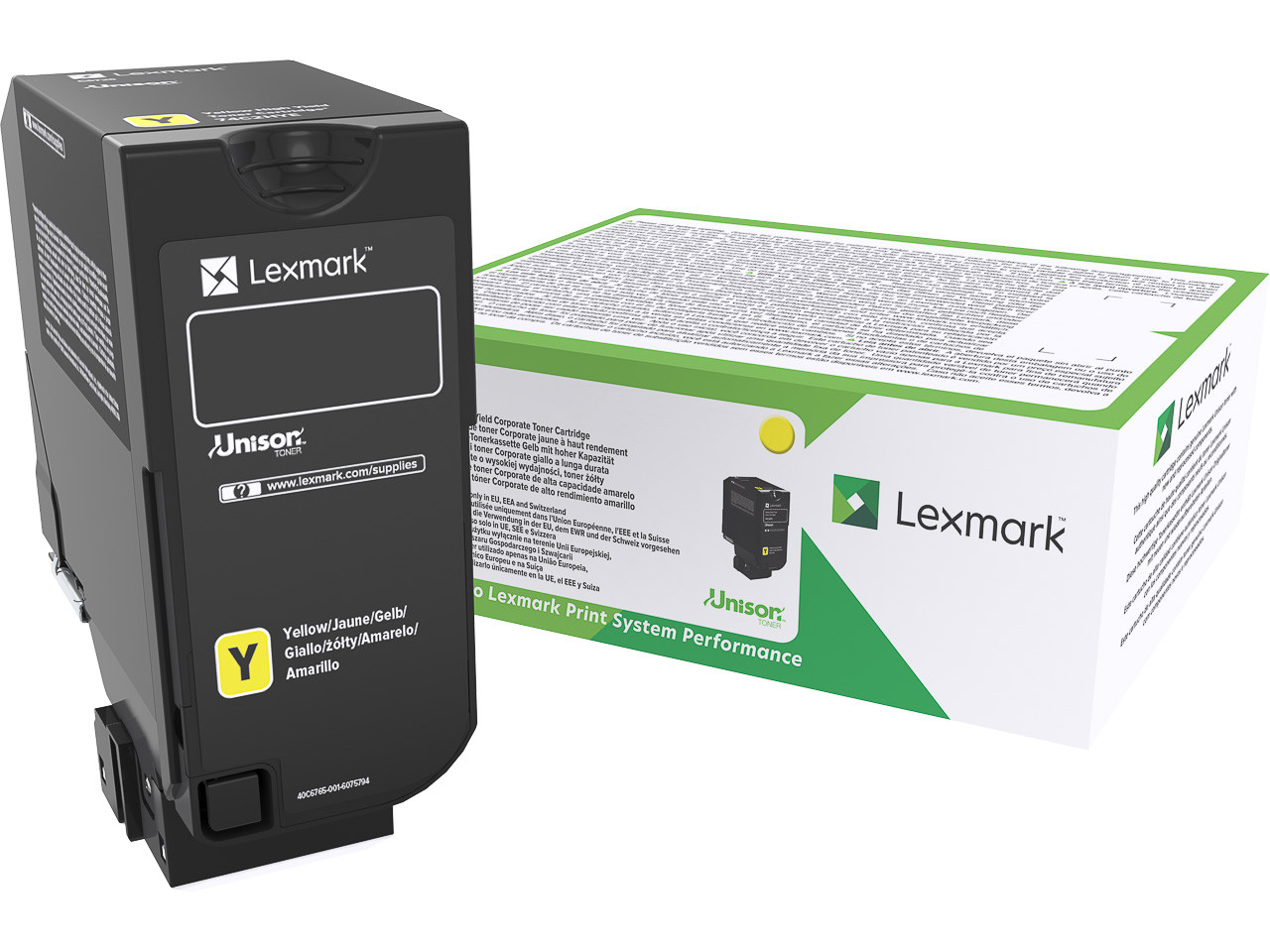 LEXMARK (ORIGINAL) - Lexmark Jaune 71C20Y0 Cartouche de toner originale