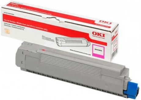 OKI (ORIGINAL) - OKI 46490606 Magenta Toner de marque