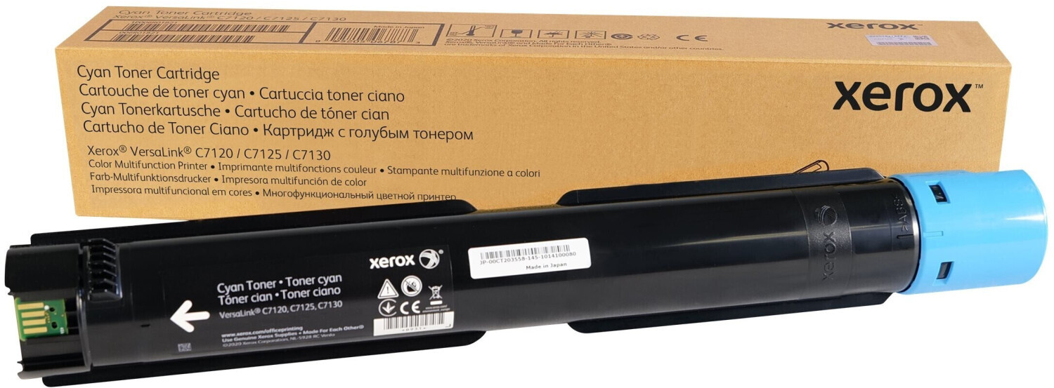 XEROX (ORIGINAL) - Xerox 006R01825 Cyan Cartouche de toner originale