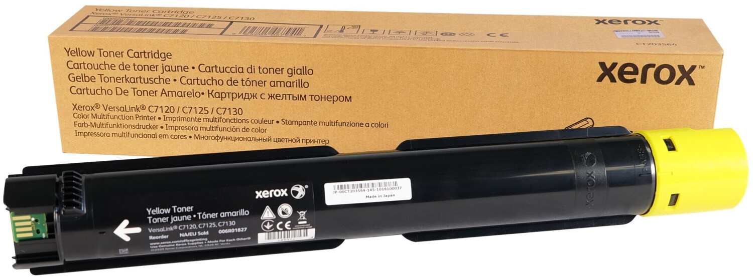 XEROX (ORIGINAL) - Xerox 006R01827 Jaune Cartouche de toner originale