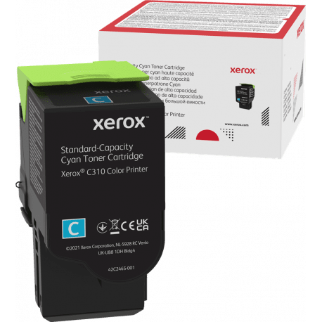 XEROX (ORIGINAL) - Xerox 006R04357 Cyan Cartouche de toner originale C310-C315